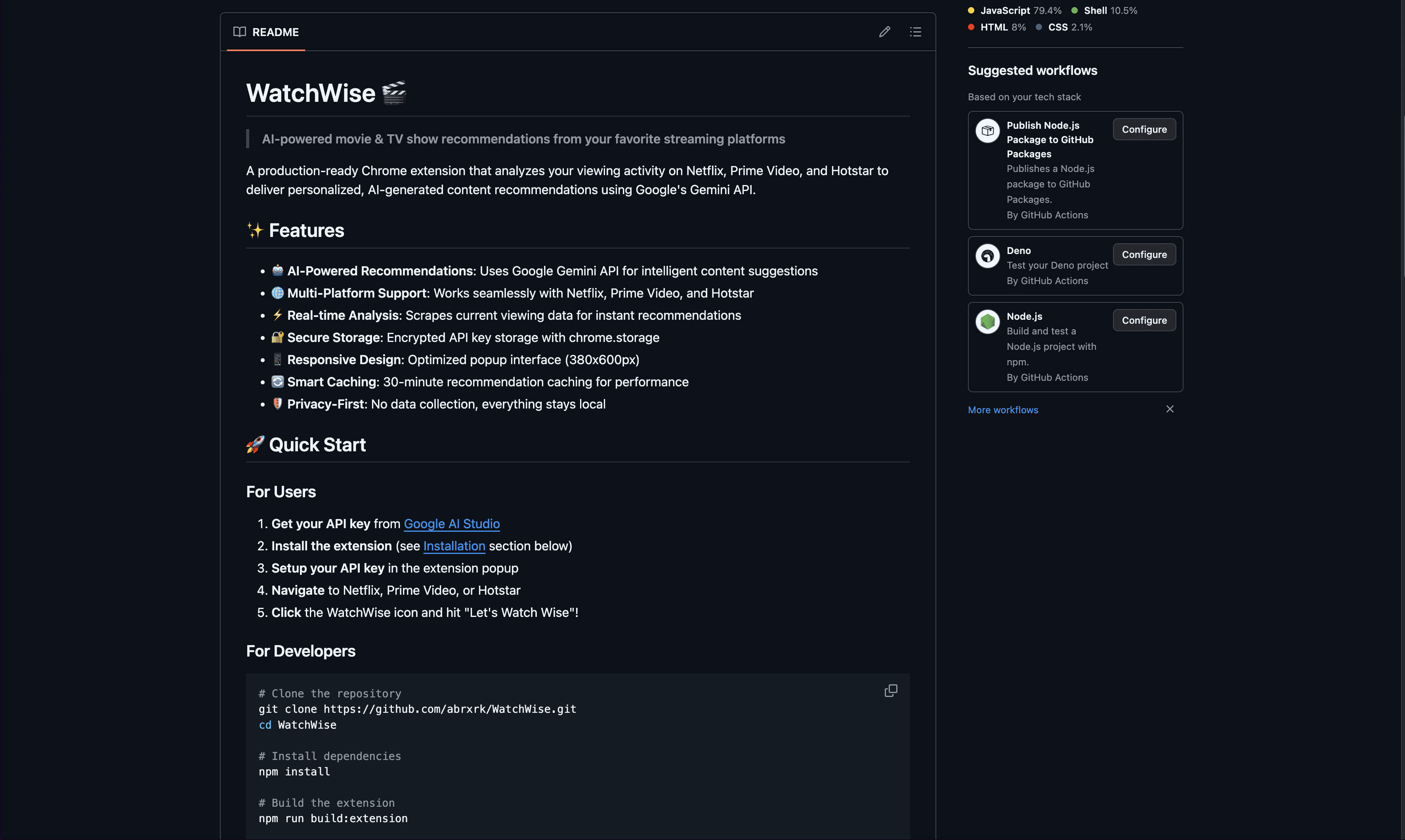 WatchWise preview
